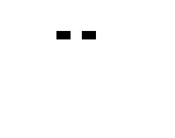hakluke lockup in solid white